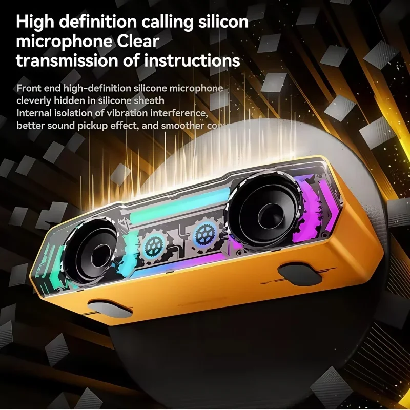 

JY-45RGB Subwoofer Wireless Bluetooth Caixa De Som Stereo Surround Sound High-quality Light Desktop Home Party Bluetooth Speaker