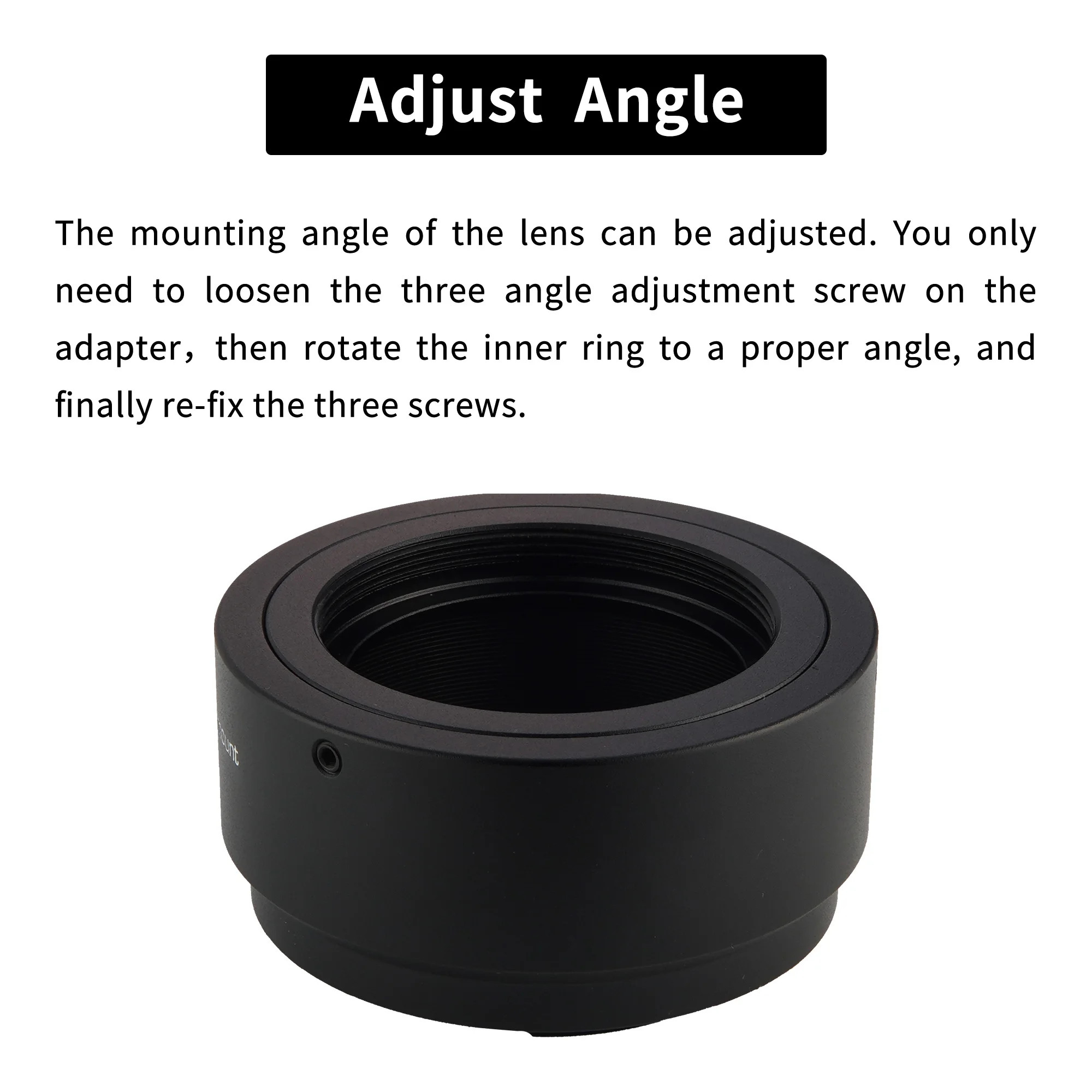 XPIMAGE M42 to X Lens Mount Adapter Ring Compatible with M42*1mm Screw Thread Lens for Fujifilm X Cameras