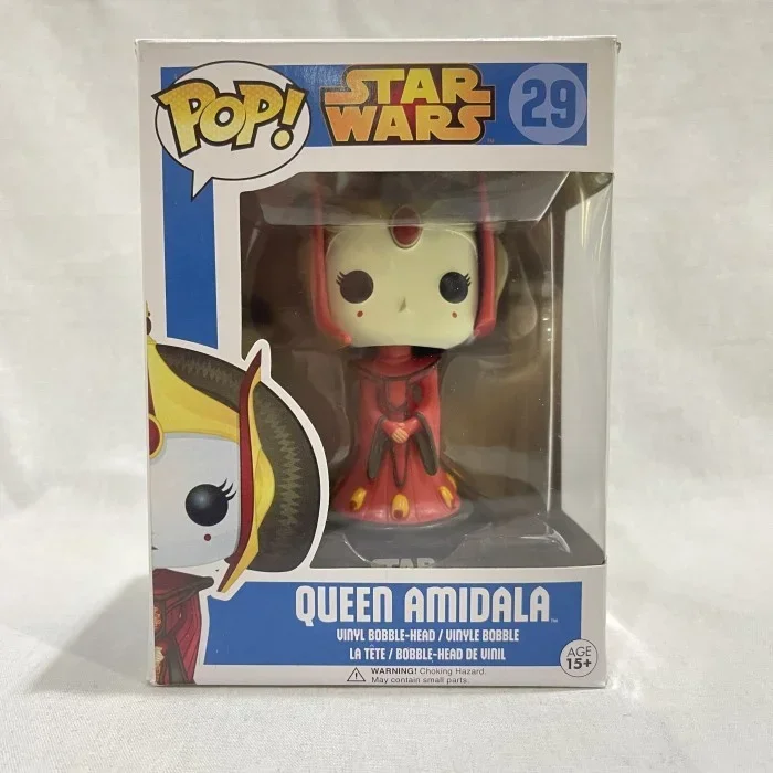 ファンコ-pop-スター・ウォーズ-29--女王アミダラ・パドメ-ビニール製ボブルヘッドフィギュア-ザ・ファントム・メナス-ナブー王室女王-コレクタブルトイギフト