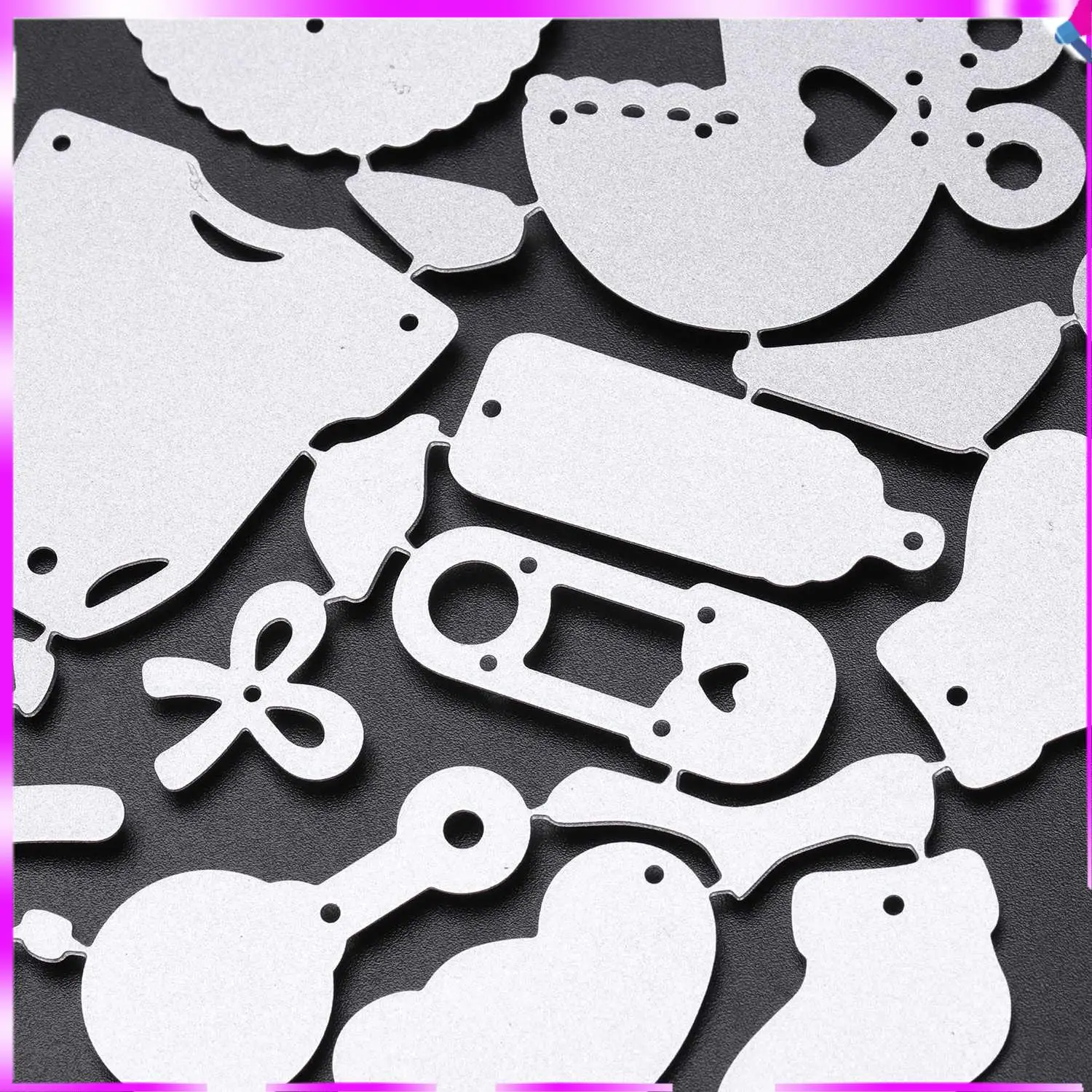 N96R سكرابوكينغ قطع قالب آلة النقش الإستنسل قطع القطع يموت ، لSizzix لقطة كبيرة وغيرها من اللكم Machi #4