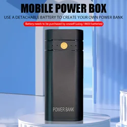 5V 2A USB 2X 18650 Power Bank Case Kit Battery Charger DIY Accessories For Smart phone Power Bank Case Shell Charge Storage Box