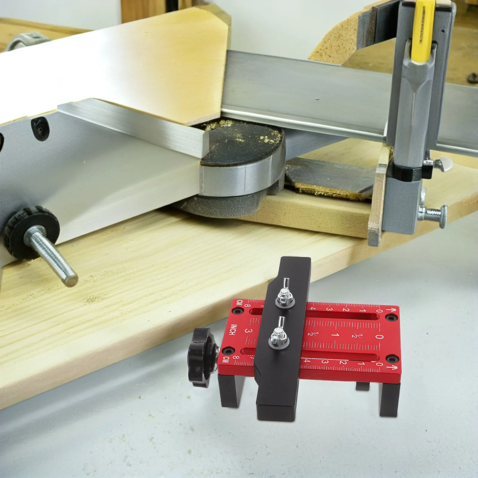 

Cabinet Door Installation Positioner Aluminum Alloy Adjustable Multifunctional Hardware Jig For Precise Alignment Drilling