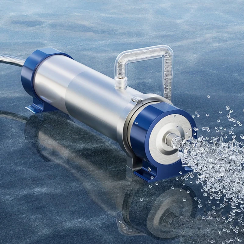 Stainless Steel Whole-House Water Purifier | Physical Filtration | 0.01-Micron Ultrafiltration | Replaceable Filter Cartridges