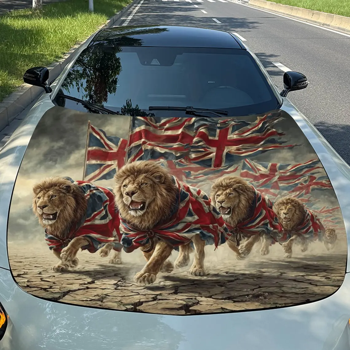 

Наклейка на капот автомобиля «группа мужского льва» — прочная виниловая пленка, водостойкая и легко отрывается, подходит для всех моделей автомобилей -Ca