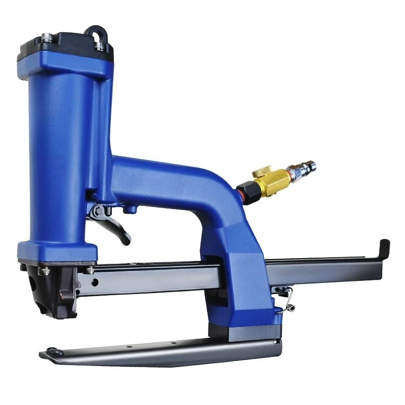 New SP50-10B Pneumatic Side Sealing Carton Nailing Machine Corrugated Box Heaven And Earth Cover Packaging Nailing Machine
