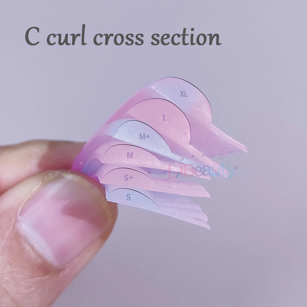 Libeauty 6 Paris C CURL Eyelash Curler Lash Lift Pads Eyelash Perm Rods Lifting Eeyelash Curling Iron Narzędzia i akcesoria do makijażu