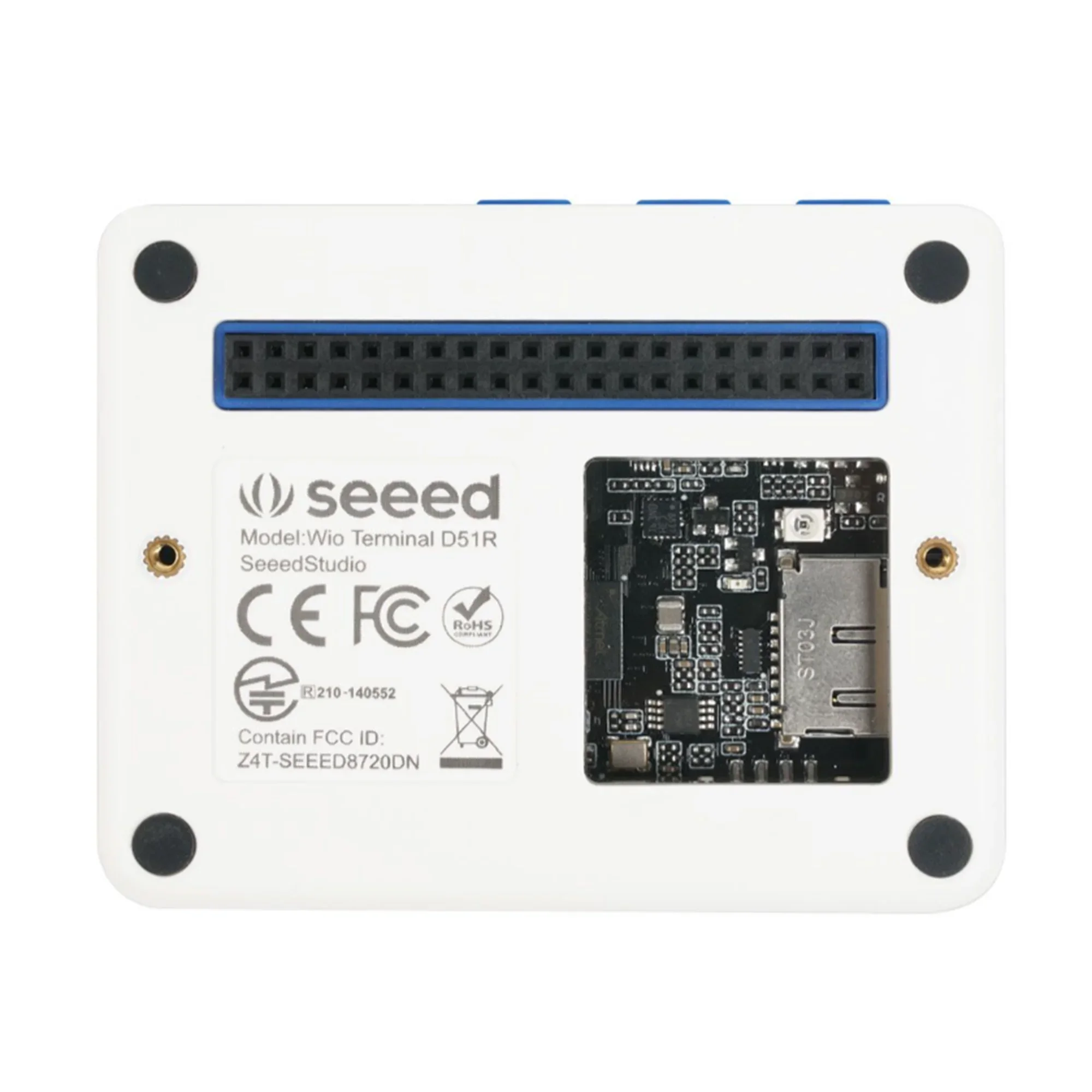 Imagem -06 - Seeed Wio Terminal: Núcleo Atsamd51 com Realtek Rtl8720dn Ble 5.0 & Placa de Desenvolvimento Wi-fi 2.4g 5g com Curso Livre