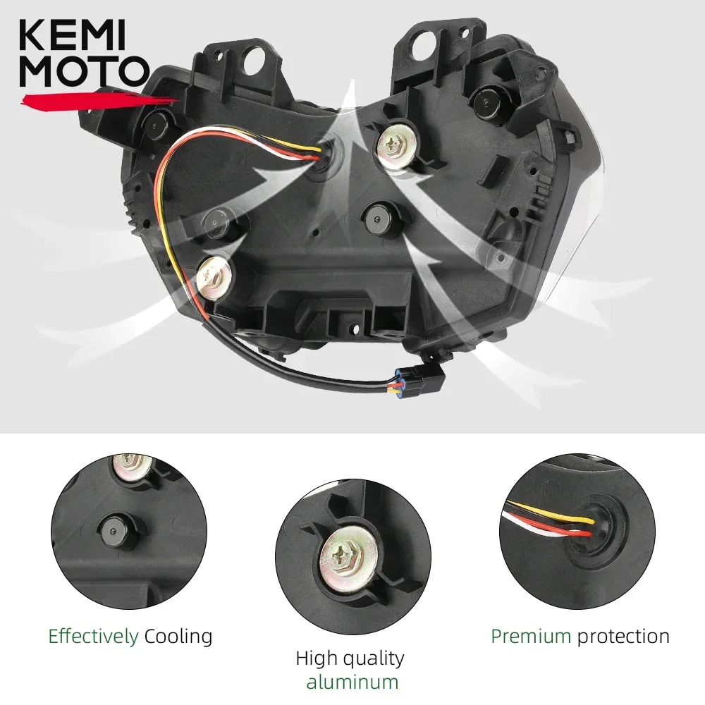 For Kawasaki Z900 2020 2021 2022 2023 Motorcycle Led Front