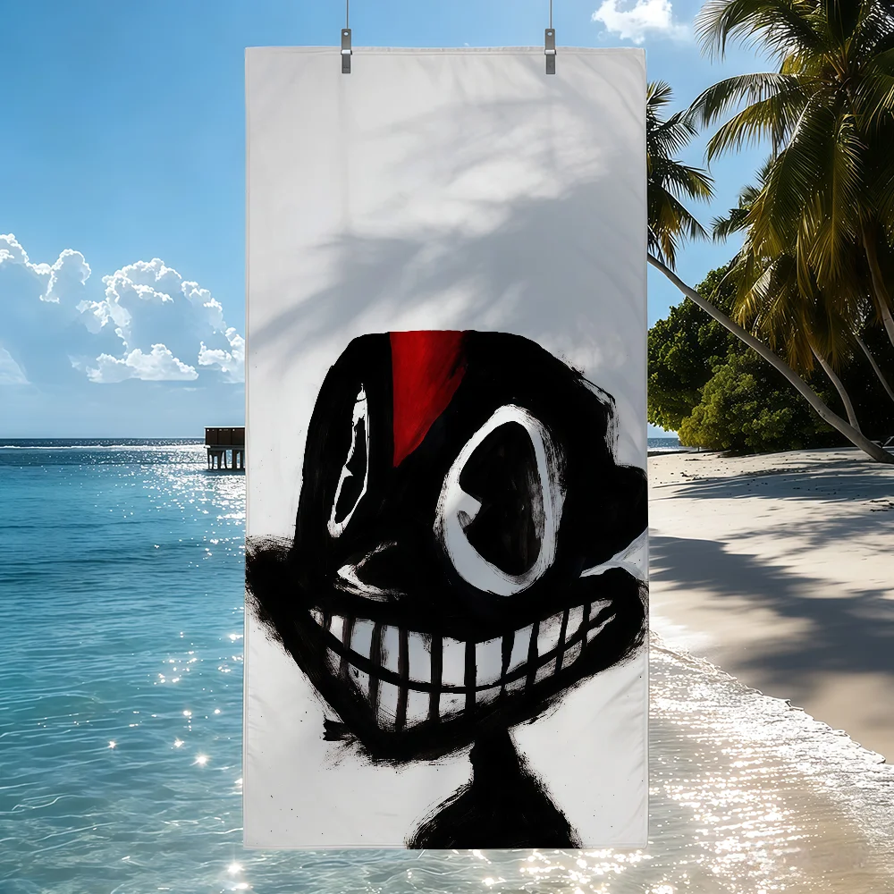 Singer Lil Darkie Towel Sports Quick Dry Travel Camping Sandproof Soft Light Large Beach Towel