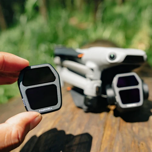 Imagen 2 del producto Freewell-Kit de filtros ND/PL para Drones, paquete de 4 ，ND/PL 8/4, ND/PL 16/8, ND/PL 32/16, ND/PL 64/32, accesorios para lentes de Dron DJI Air 3S