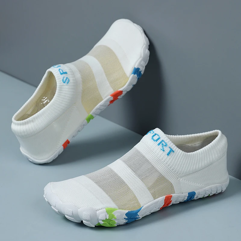 

Summer Water Shoes Men Women Breathable Barefoot Sneakers Unisex Outdoor Non-slip Men's Beach Shoes Quick Dry Aqua Shoes Woman