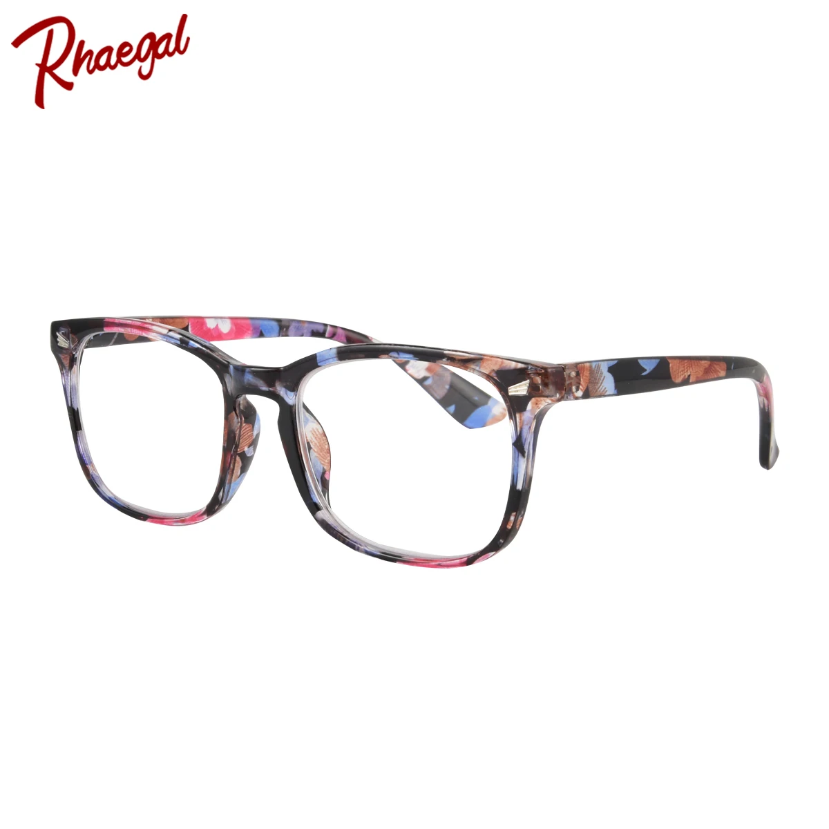 

Rhaegal New Arrival Floral Frame Blue Light Blocking Reading Glasses for Women Elegant Eyeglasses for Presbyopia +1.0 to +4.0