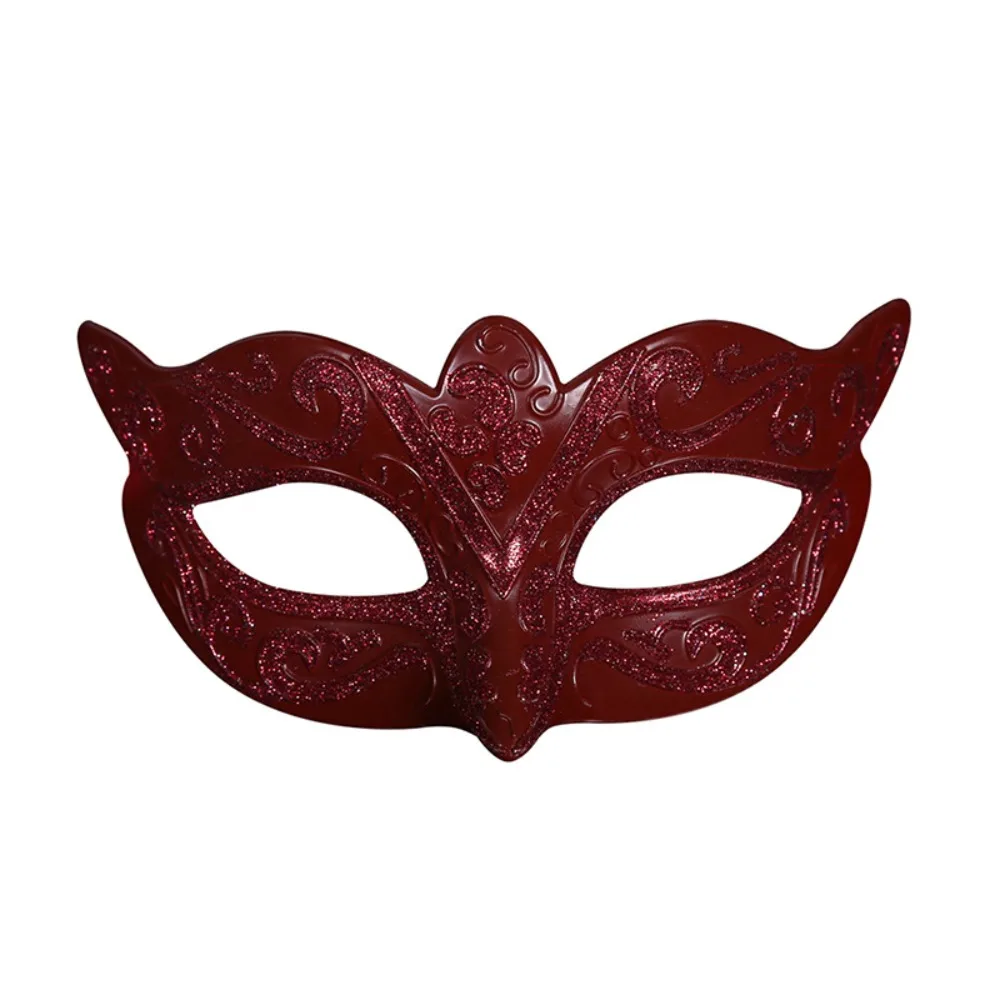 

Party Cosplay Props Halloween Masks Half Face Mask Plastic Glitter Mask The Phantom Dancer Mask Masquerade Cosplay Mask