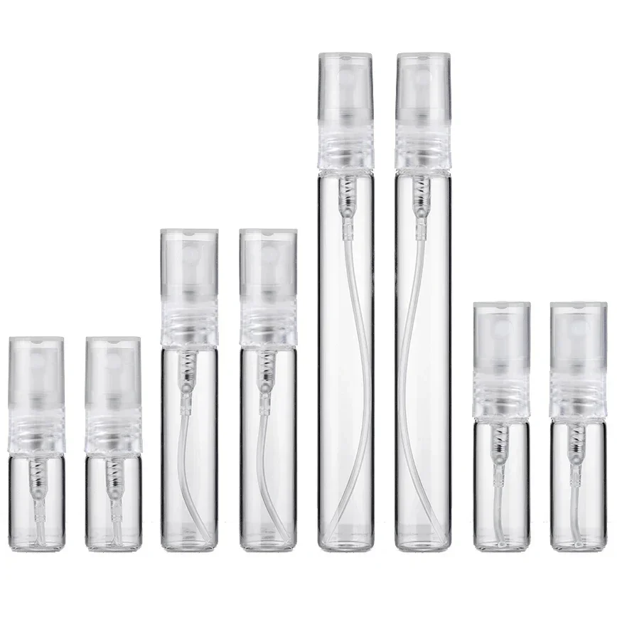 8/16PCS Parfüm Flasche Tragbare Glas Nachfüllbare Spray Flasche Zerstäuber Container Frauen Parfüm Pumpe Reise Flasche – Detail 1