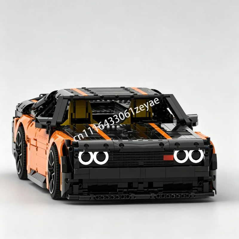 2616PCS Modern High Performance Muscle Car MOC Sports Car Model Custom Puzzle DIY Creative Assembly Educational Brick Toy Gifts