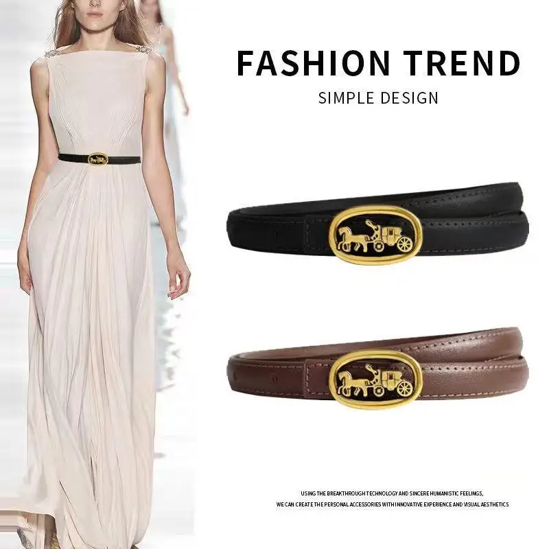 

Fashion Women‘s Belt Black PU Leather Belt Accessory Famous Brand Belt Women Women Waist Belt Designer Belt,Valentine's Day Gift