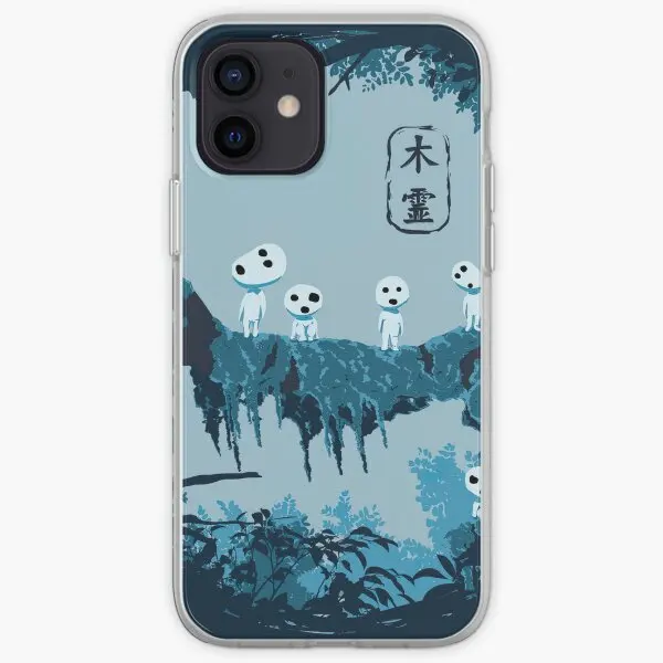 Kodama Studio Ghibli Iphone Tough Case  Phone Case Customizable for iPhone X XS XR Max 11 12 13 14 Pro Max Mini 6 6S 7 8 Plus