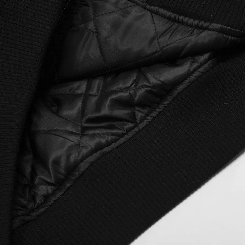 سترة شتوية قصيرة مبطنة من الجلد للرجال ملابس خروج عصرية فضفاضة غير رسمية دافئة وسميكة للدراجات النارية سترة نسائية معطف باركاس ملابس خارجية #6