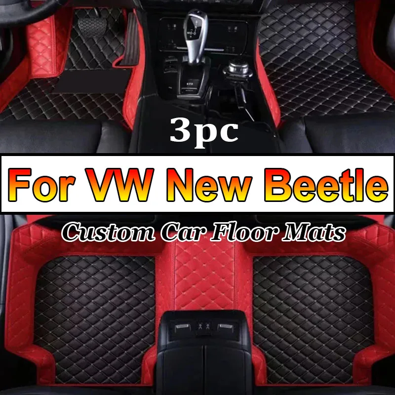 Car Floor Mat For Volkswagen New Beetle 1998~2011 Waterproof Tapetes Para Automovil Car Mats Floor Tapis Voiture Car Accessories