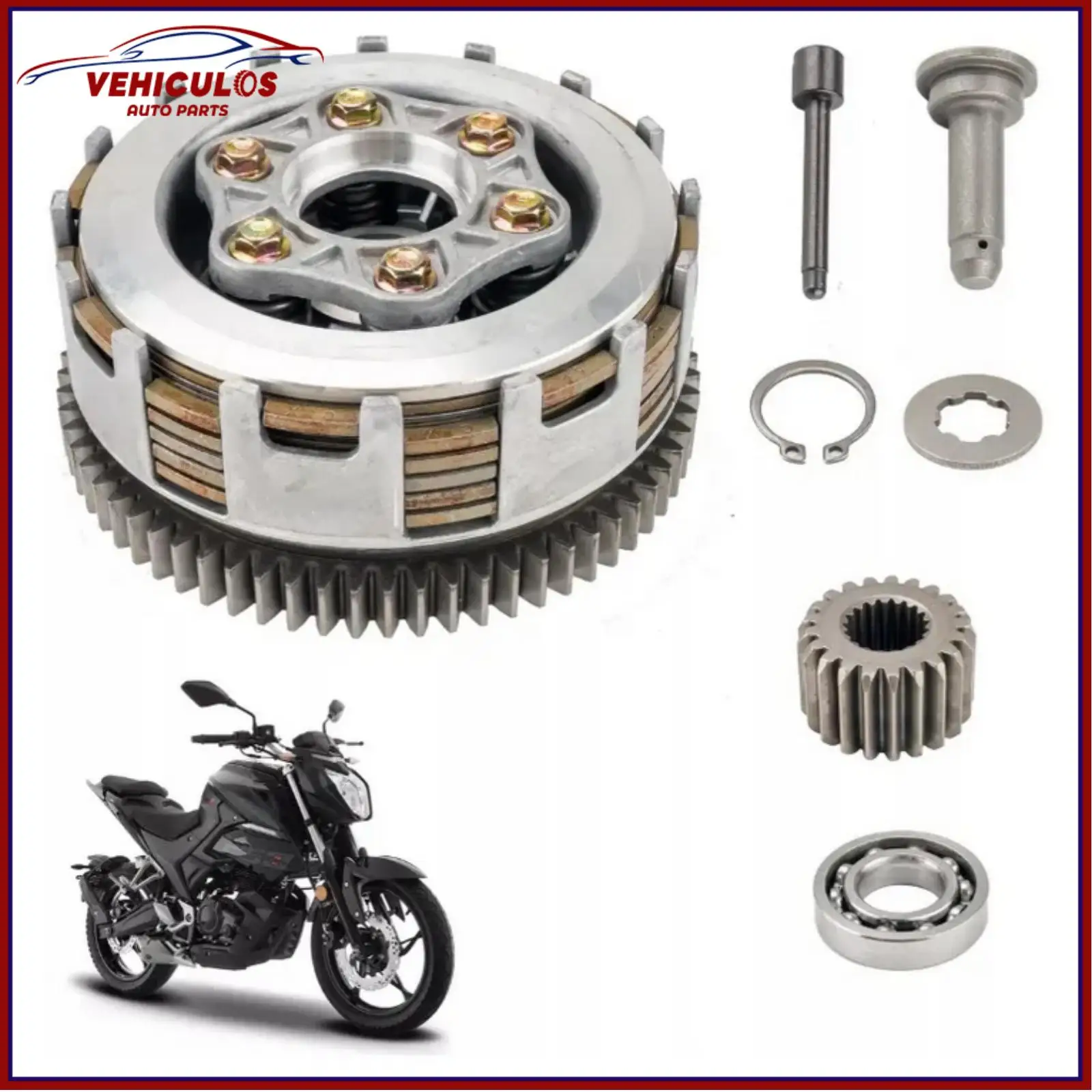 VEHICULOS 1 قطعة مجموعة القابض Italika 250z 250z Negra Dm200 دراجة نارية الملحقات motorsiklet aksesuar دروبشيبينغ بالجملة