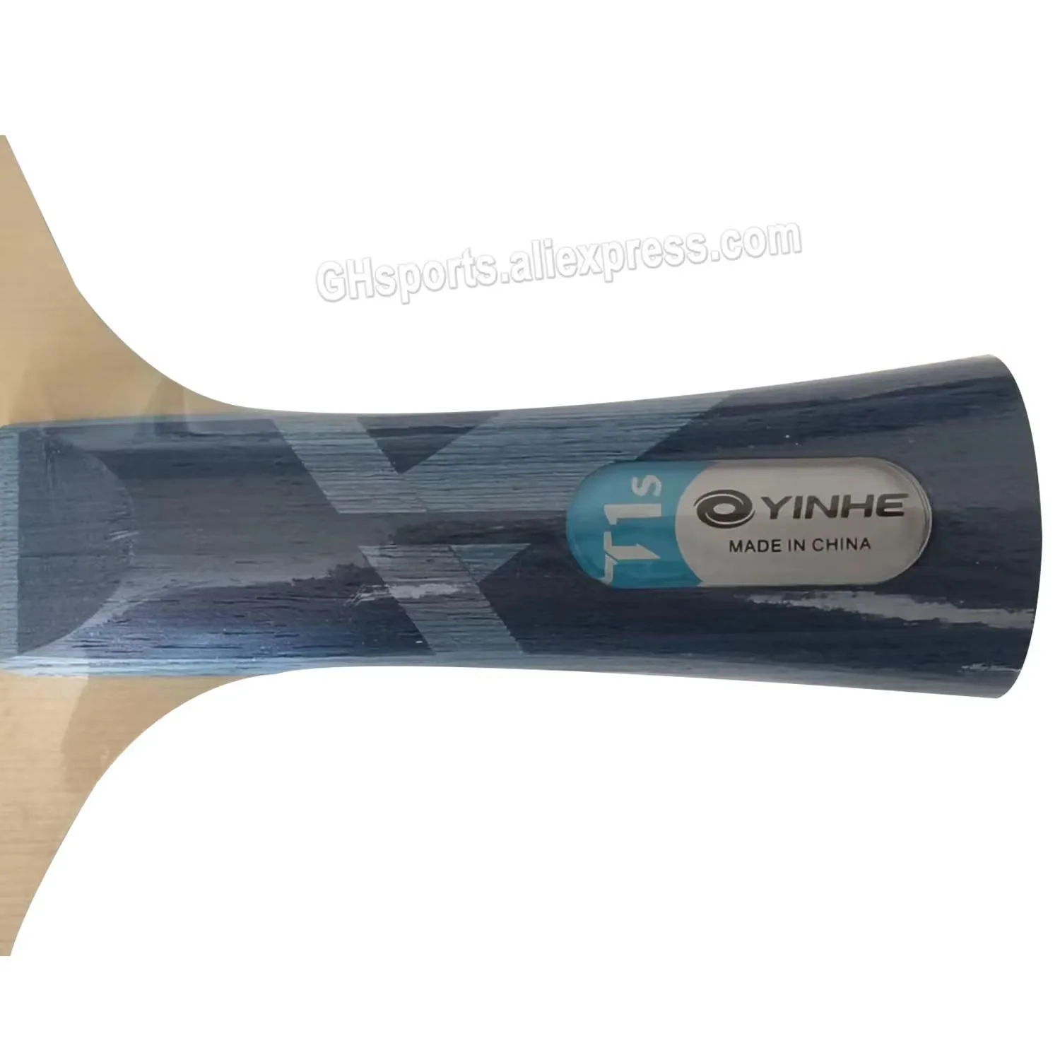 YINHE T-1S T1S Tischtennisschläger Hinoki Carbon SCHLAGER Struktur Original YINHE T1 Schläger Galaxy Ping Pong Bat Paddel – Detail 4