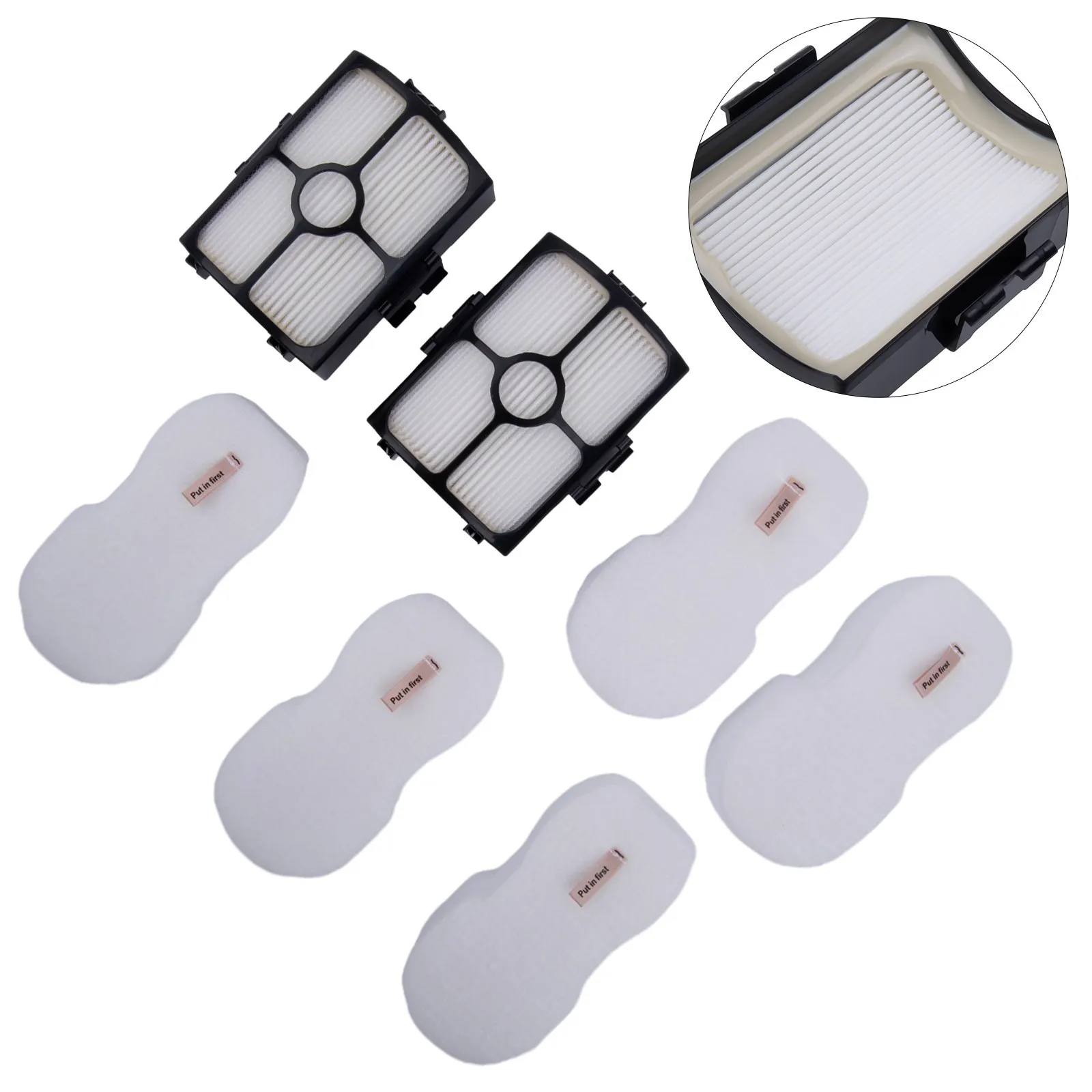 for Cleaning Vacuum Parts Filter Filter Sponge Kit Brand for New Long for service Life For Shark Stratos for ultralight