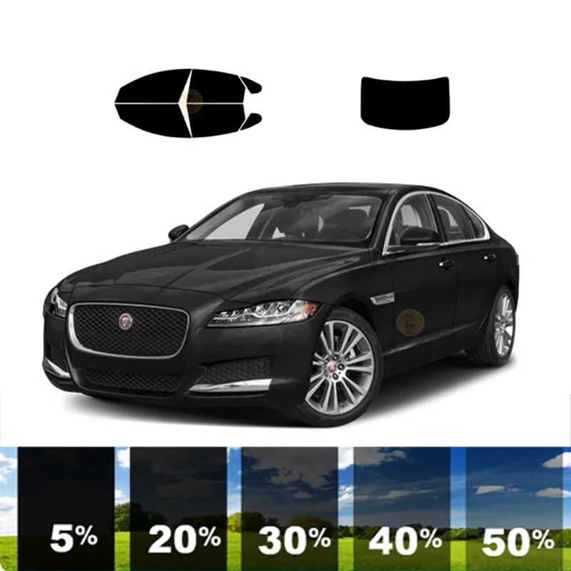 

precut Removable Window Tint Film For Car 100% UVR 5%-35%VLT Heat Insulation Carbon ﻿For JAGUAR XF 4 DR SEDAN 2016-2023