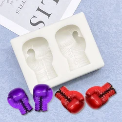 Boxing Glove Silicone Sugarcraft Mold Resin Tools Cupcake Baking Mould Fondant Cake Decorating Tools