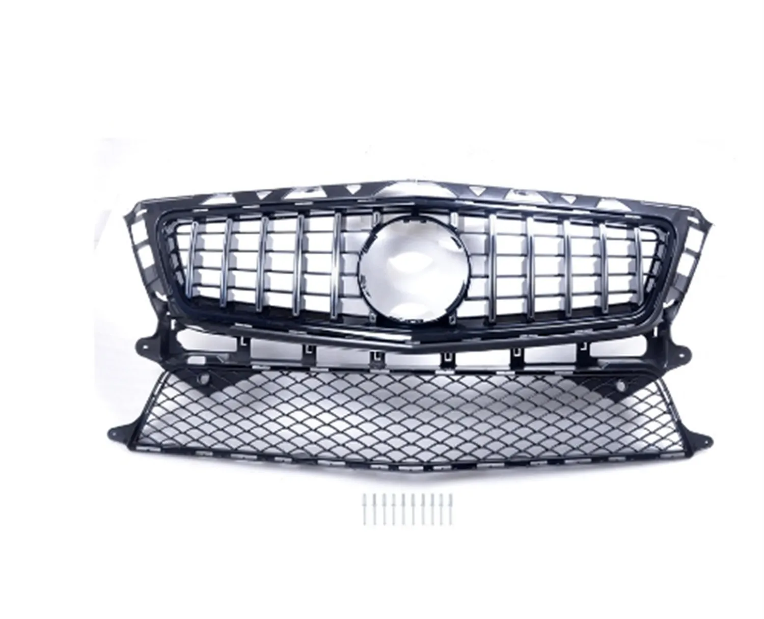 Car Racing Grills Front Bumper Grill Mask Radiator Grille for Mercedes Benz CLS63 GT modified W218 11-14