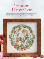 Harvesting of Strawberries 31-31 Embroidery Kits,Cross Ktitch Kits,Cotton Frabric DIY Homefun Embroidery Needle Work