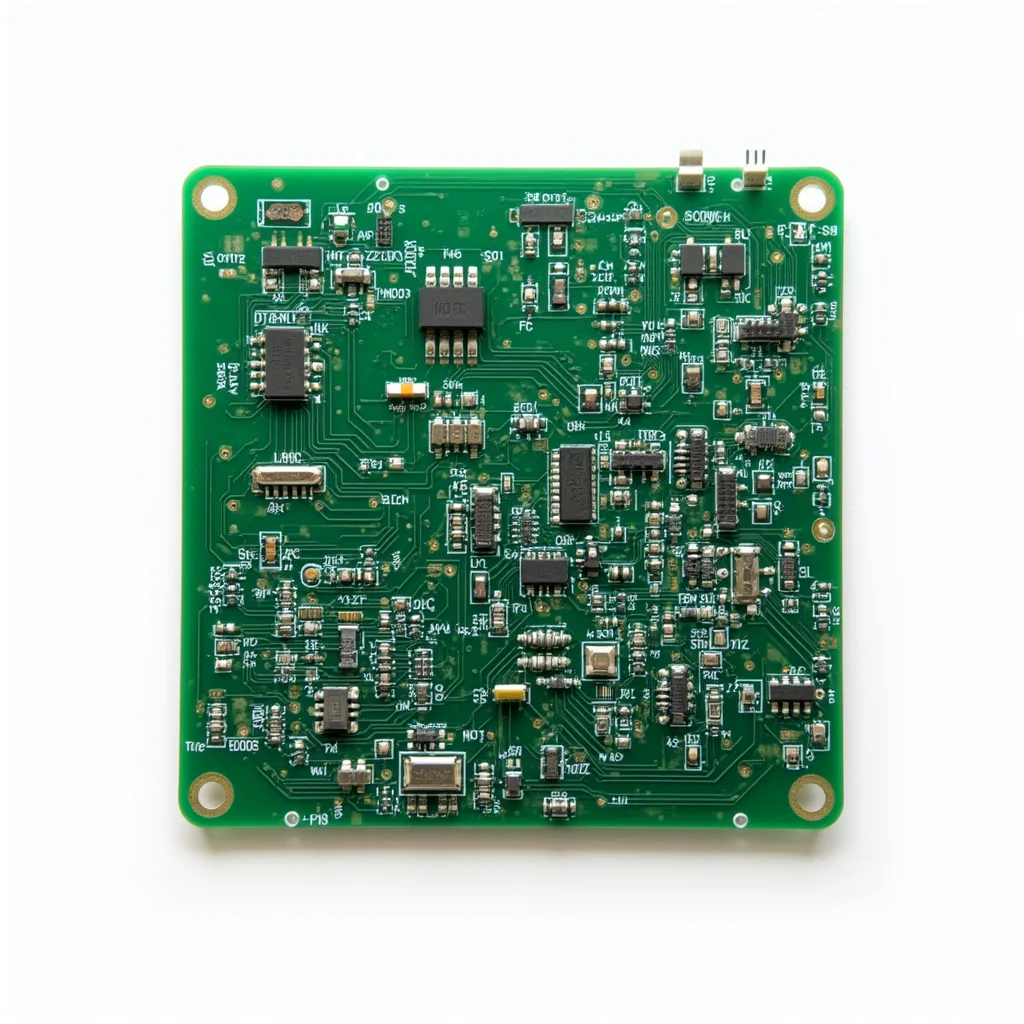 custom-green-solder-mask-electronic-pcba-board-fr-4-base-material-circuit-board-solution