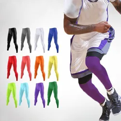 Winter Spring Autumn Men Running Tights GYM Pants For Male Basketball Football Soccer Fitness Exercise Sport Long Leggings 88