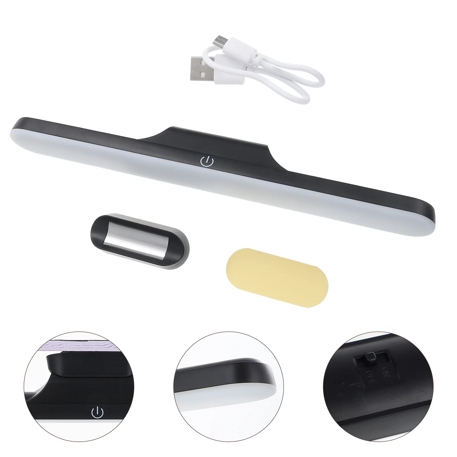 

1pc Magnetic Eye Protection Desk Lamp LED Reading Light USB Charging Study Lamp