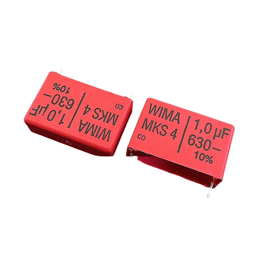 10PCS/German Weimar Capacitor MKS 4 630V 1UF 630V105 1.0UF Pin Distance 27.5mm