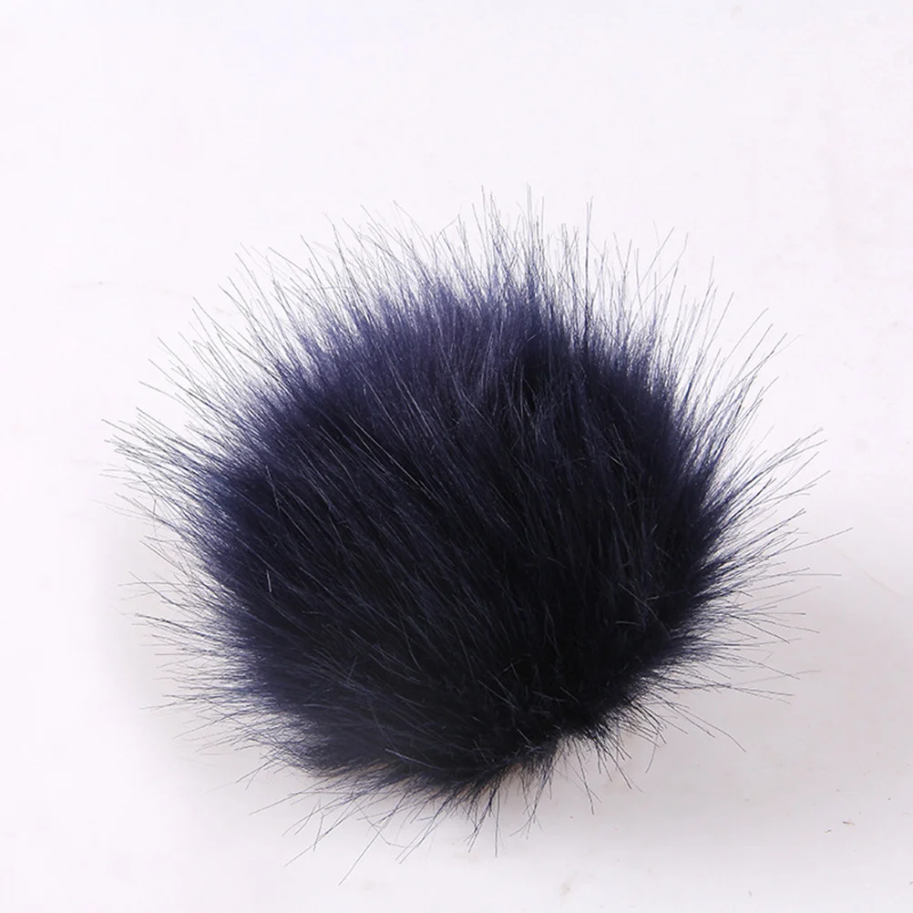 

18Pcs Faux Pom Balls Elastic Strap Sewing Buttons Knitting Crochet Hats Bag Charms Christmas Ornament Decoration