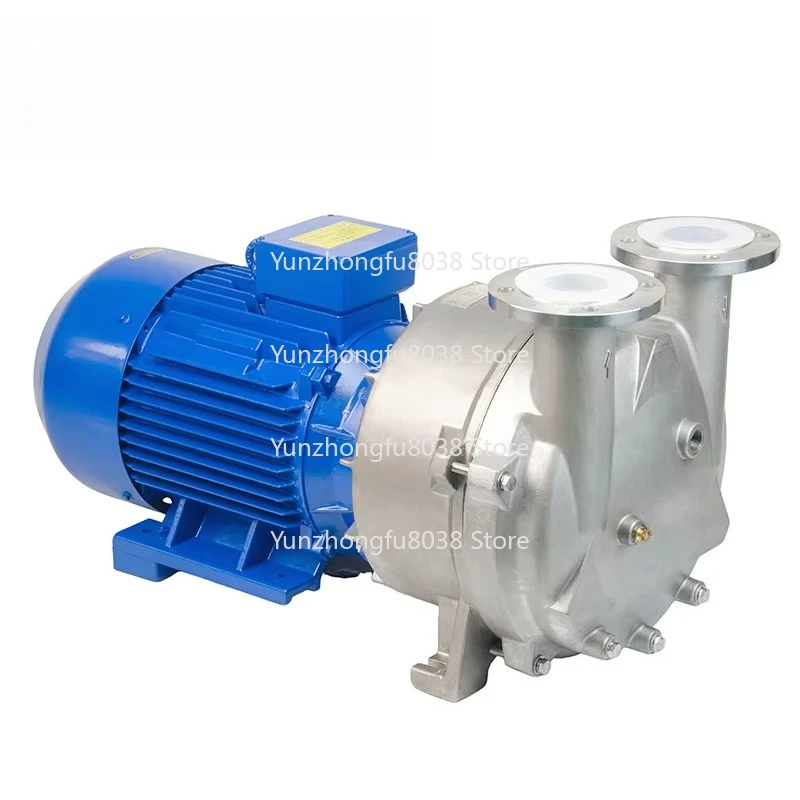 

2BV2060 Малый вакуумный насос с водяным кольцом, 27 м3/ч, 0,81 кВт, головка и крыльчатка насоса из нержавеющей стали