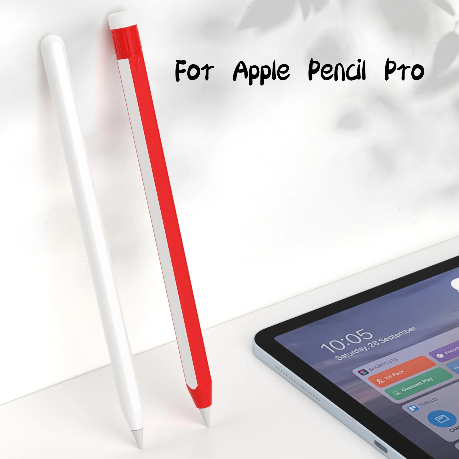 For Apple Pencil Pro Case Protective Cover Soft Silicone Tablet Pencil Portable Touch Stylus Pen Pouch For Apple Pencil 2nd