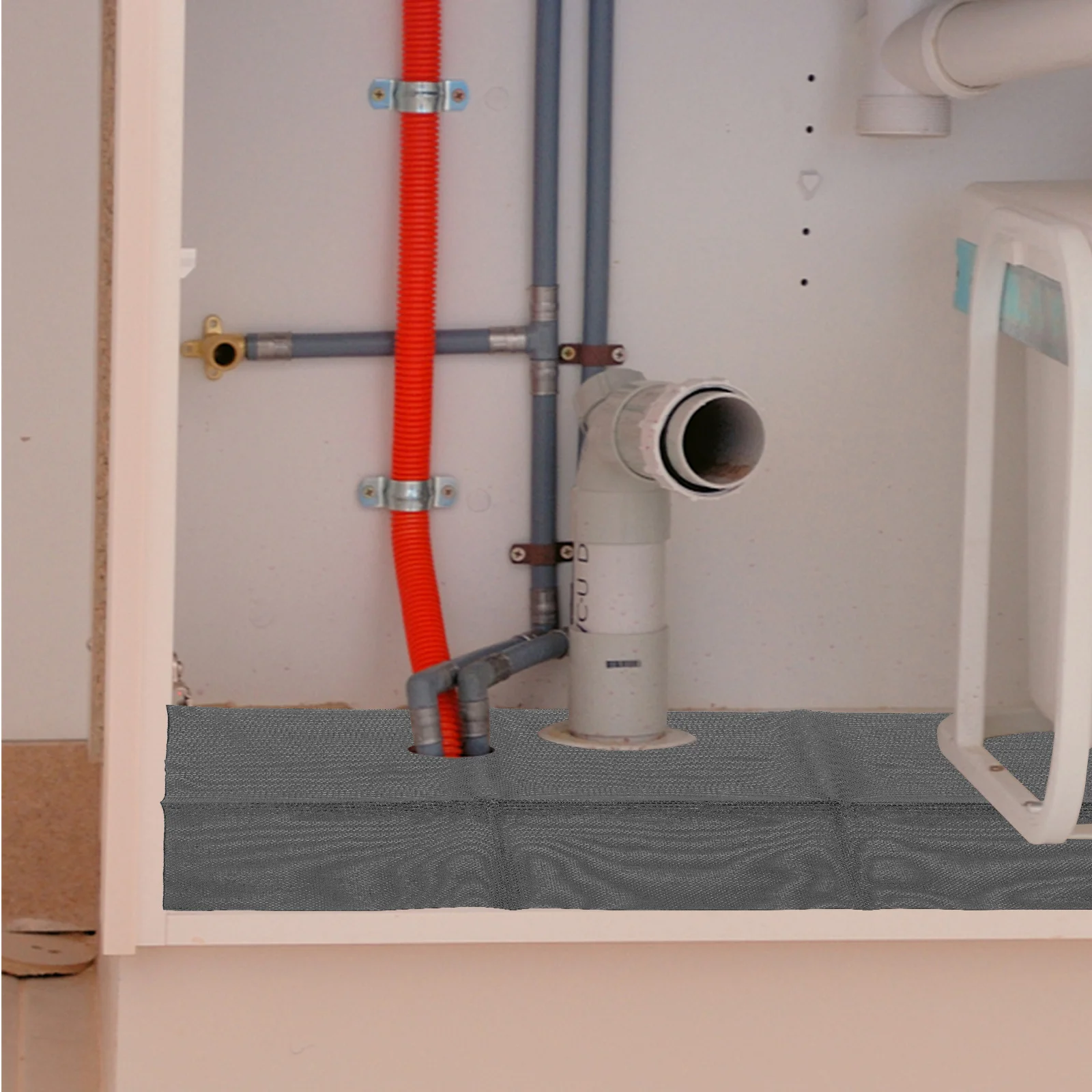 Waterproof Under Sink Mat Kitchen Cabinet Liner Washable Drawer Pad Multi-Functional Easy Clean Protect Furniture