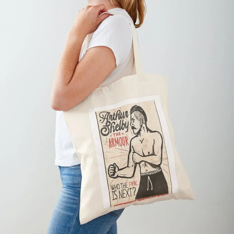 

Arthur Shelby Boxing Of Peaky Blinders Tote Bag bag luxury women eco pack Canvas shoulder bag large tote