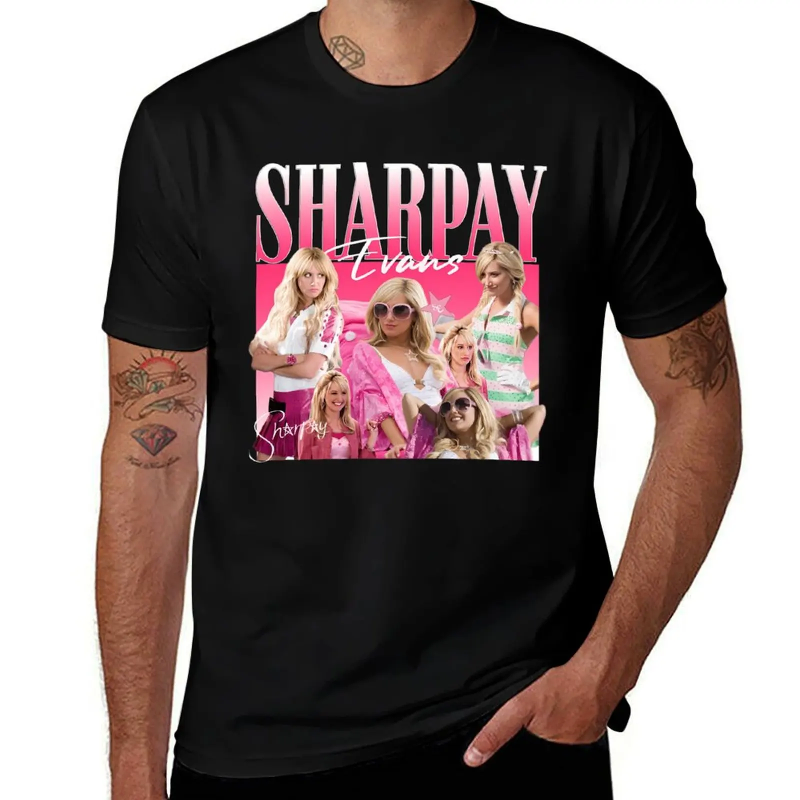 Sharpay Evans T-Shirt Heavy Duty Casual Work Tee T-Shirt