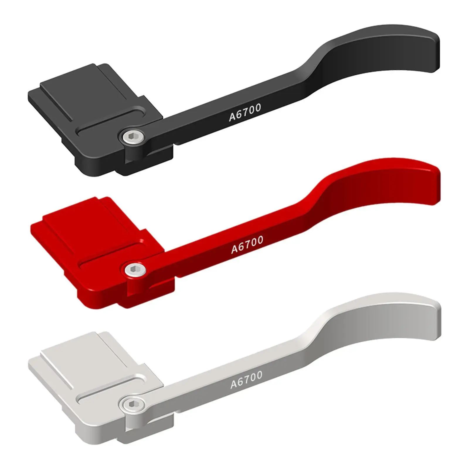 

Легкий адаптер для большого пальца камеры, простой в установке, с крышкой для горячего башмака, верхняя ручка для пальца, детали камеры A6700