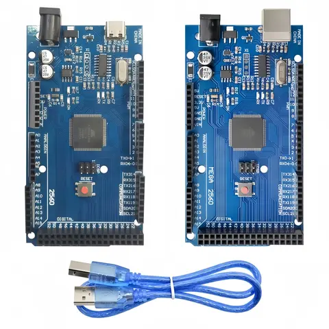 MEGA2560 R3 ATmega2560-16AU CH340G AVR TYPE-C / UNO USB Board Development Board MEGA2560 PRO For Arduino Expansion Board DIY Kit
