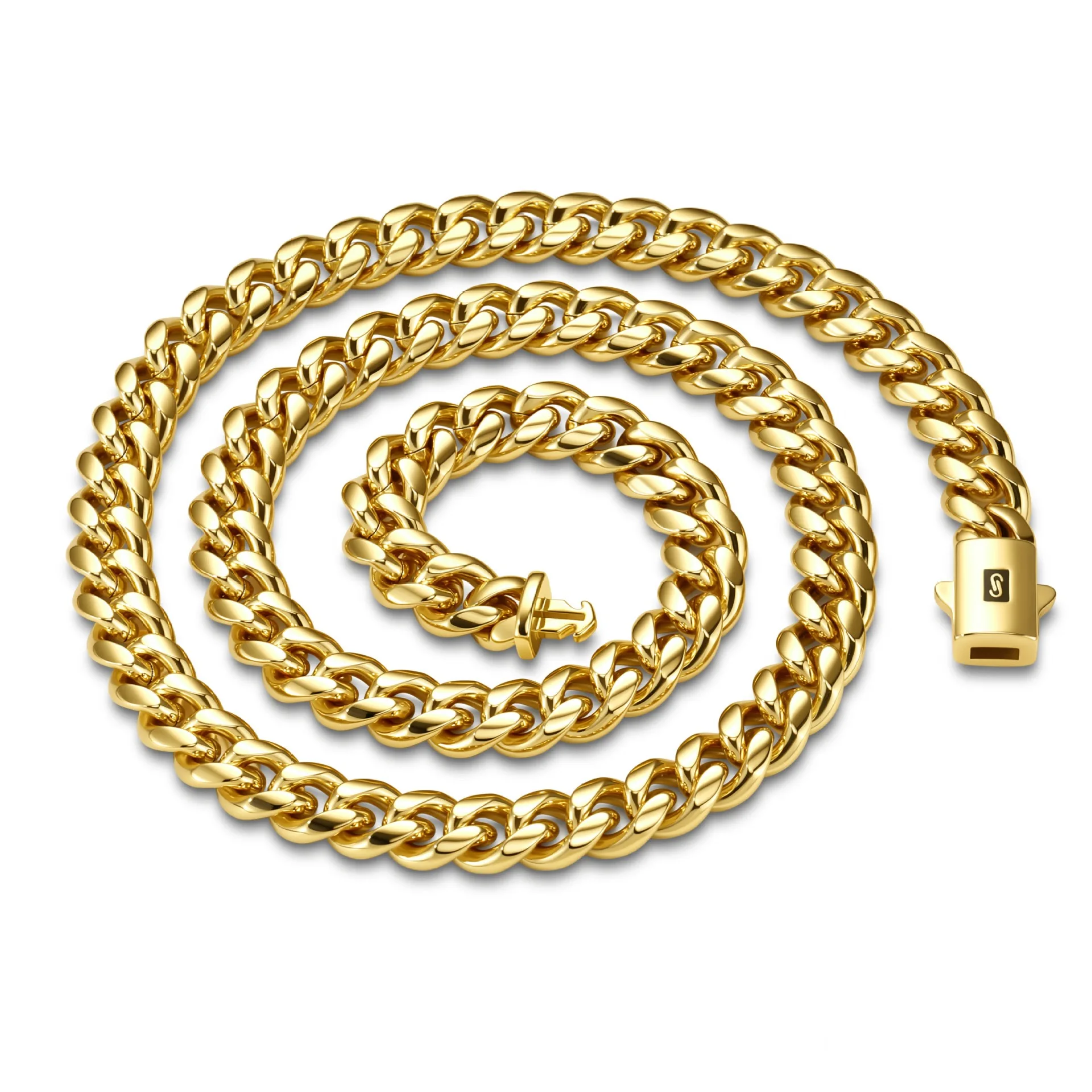 XUKIM Fashion Jewelry Factory Direct Niche Full Diamond Street Hip Hop D Lion Head Pendant Cuban Necklace Style
