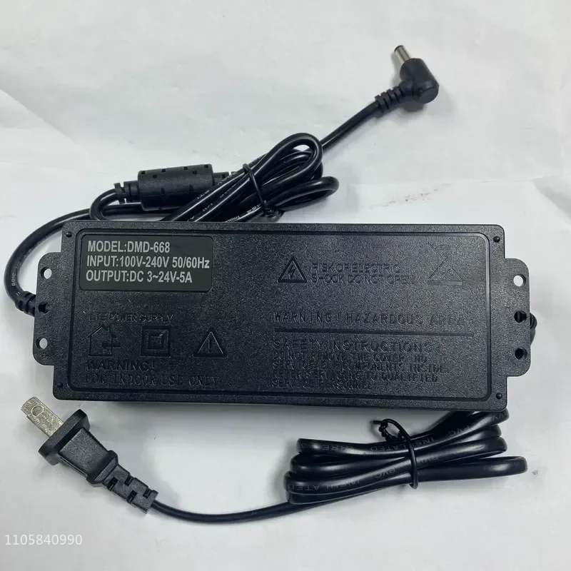 for DMD-668 Adjustable Power Supply 3-24V Output 5A High Power with Voltage Display