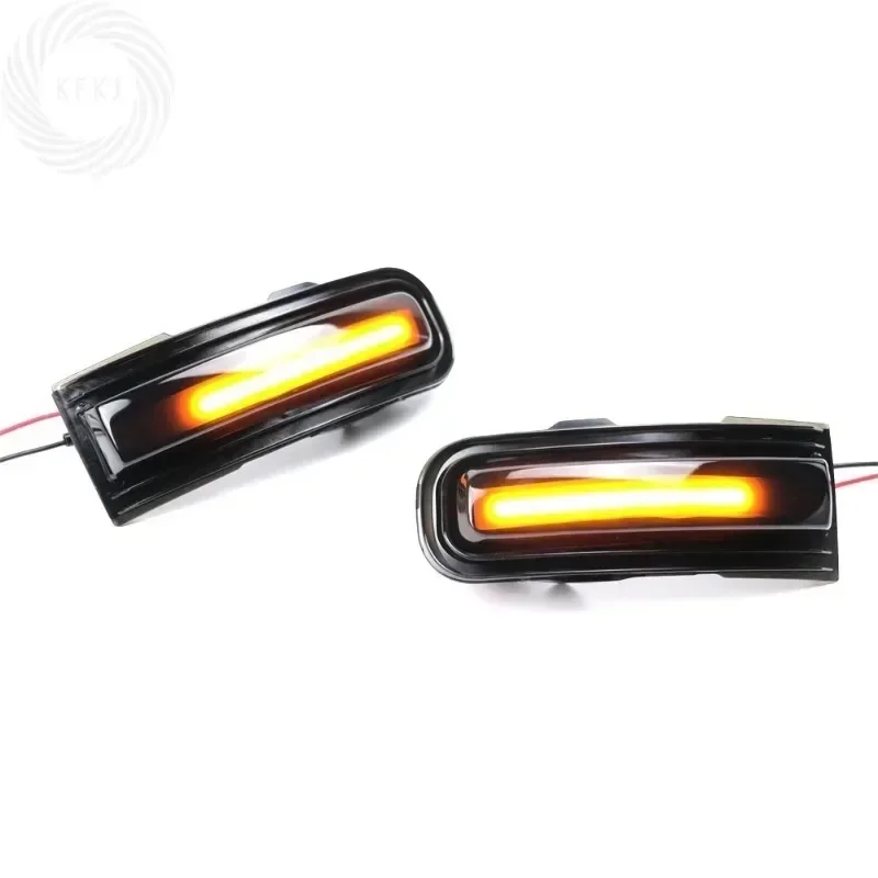 New for A Pair of LED Dynamic Turn Signal Side Mirror Flashing Arrow Indicator Lights Suitable for 2015-2022