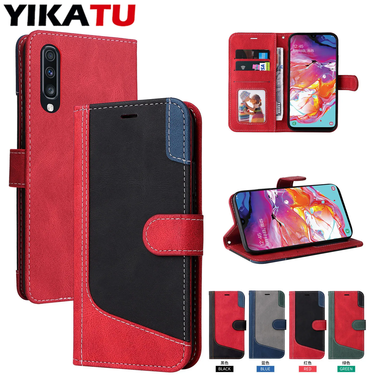 Magnetic Leather Wa…