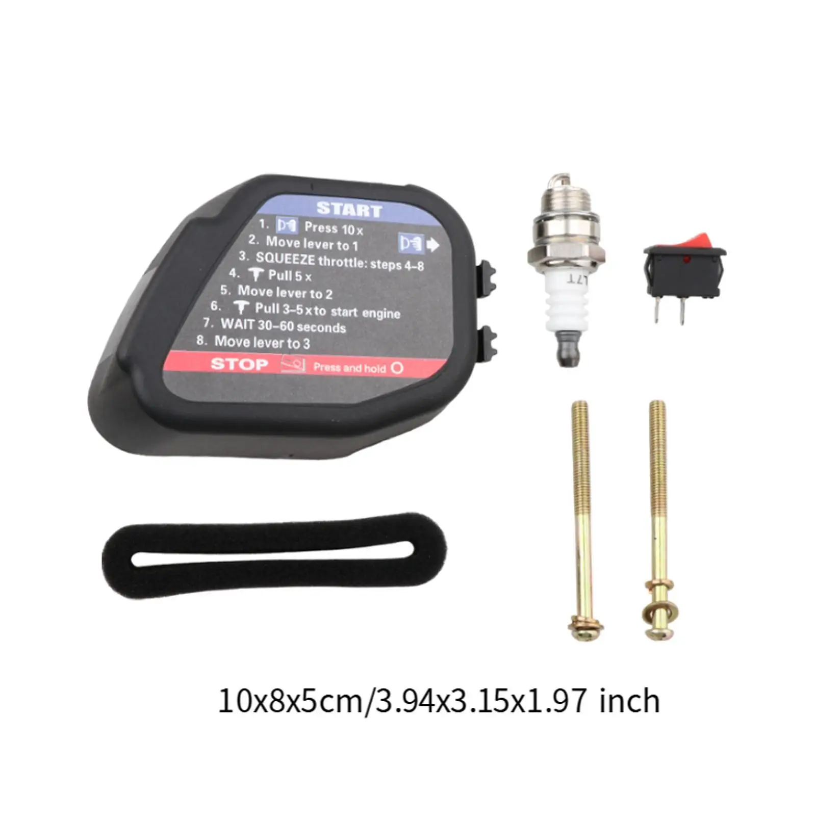 Trimmer Air Filter Assembly for MTD 753-06415 Replacement Filter Box Cover