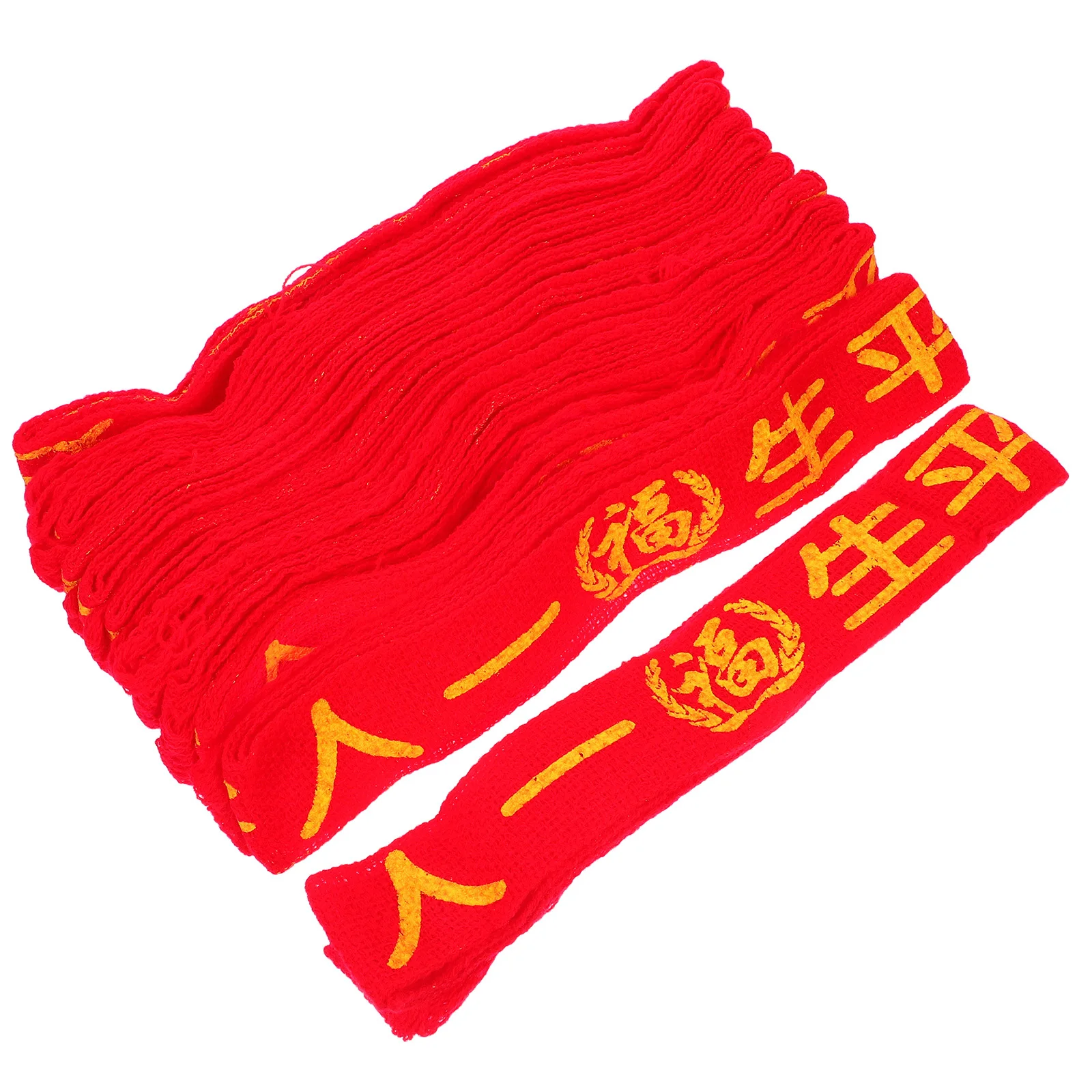 

20pcs Red Waist Rope Unisex Woven Amulet Feng Shui Blessing Pendant For Dresses Jeans Waistband Chain Red Belt Men Women Rope