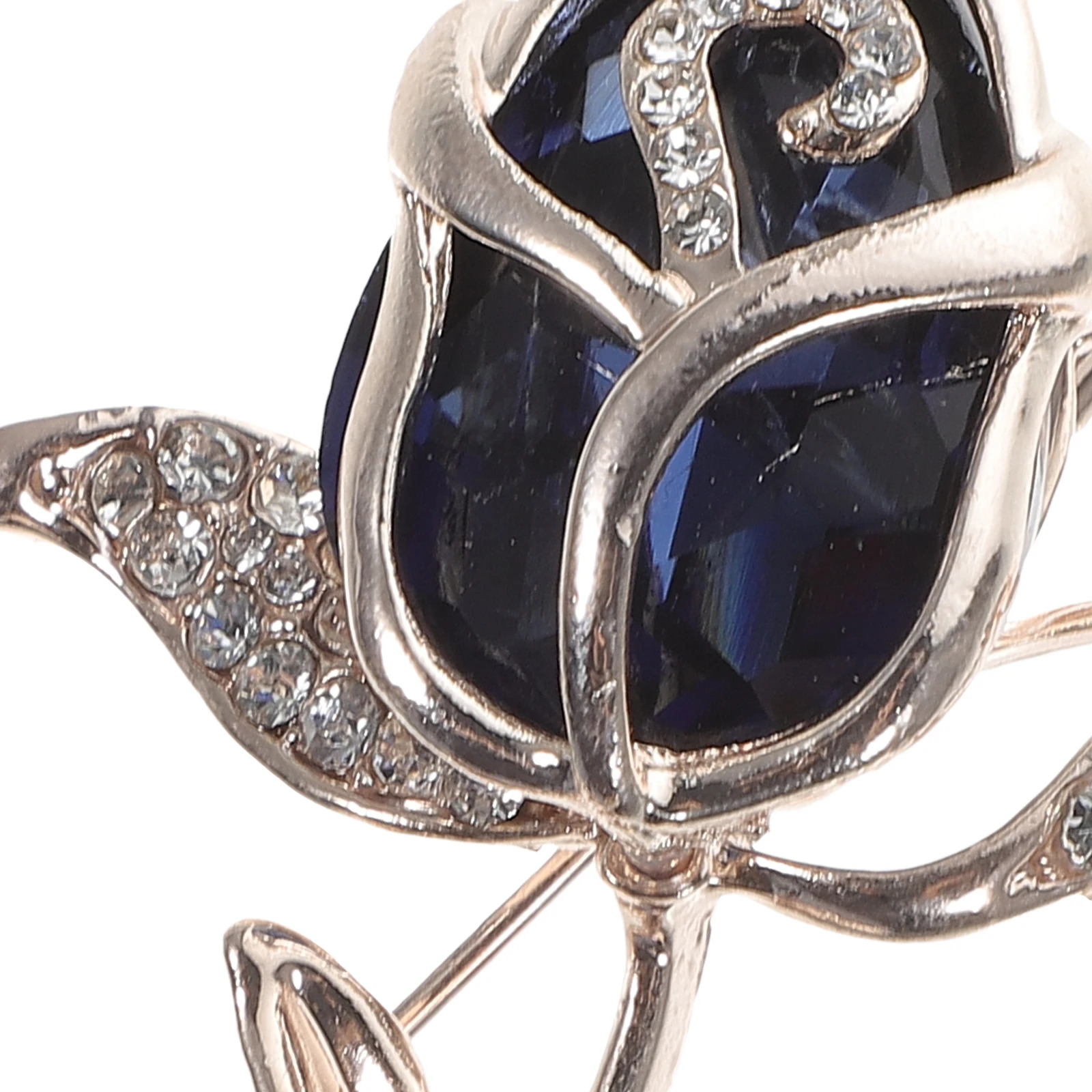 

Rose Brooches Rhinestone Crystal Glass Funny Creative Small Brooches Decorative Brooch for Bag Clothes