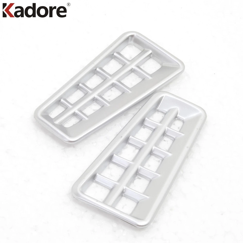 For Toyota RAV4 RAV 4 2016 2017 2018 Matte Mouldings Dashboard Air Condition Vent Outlet Cover Trim Car Interior Accessories